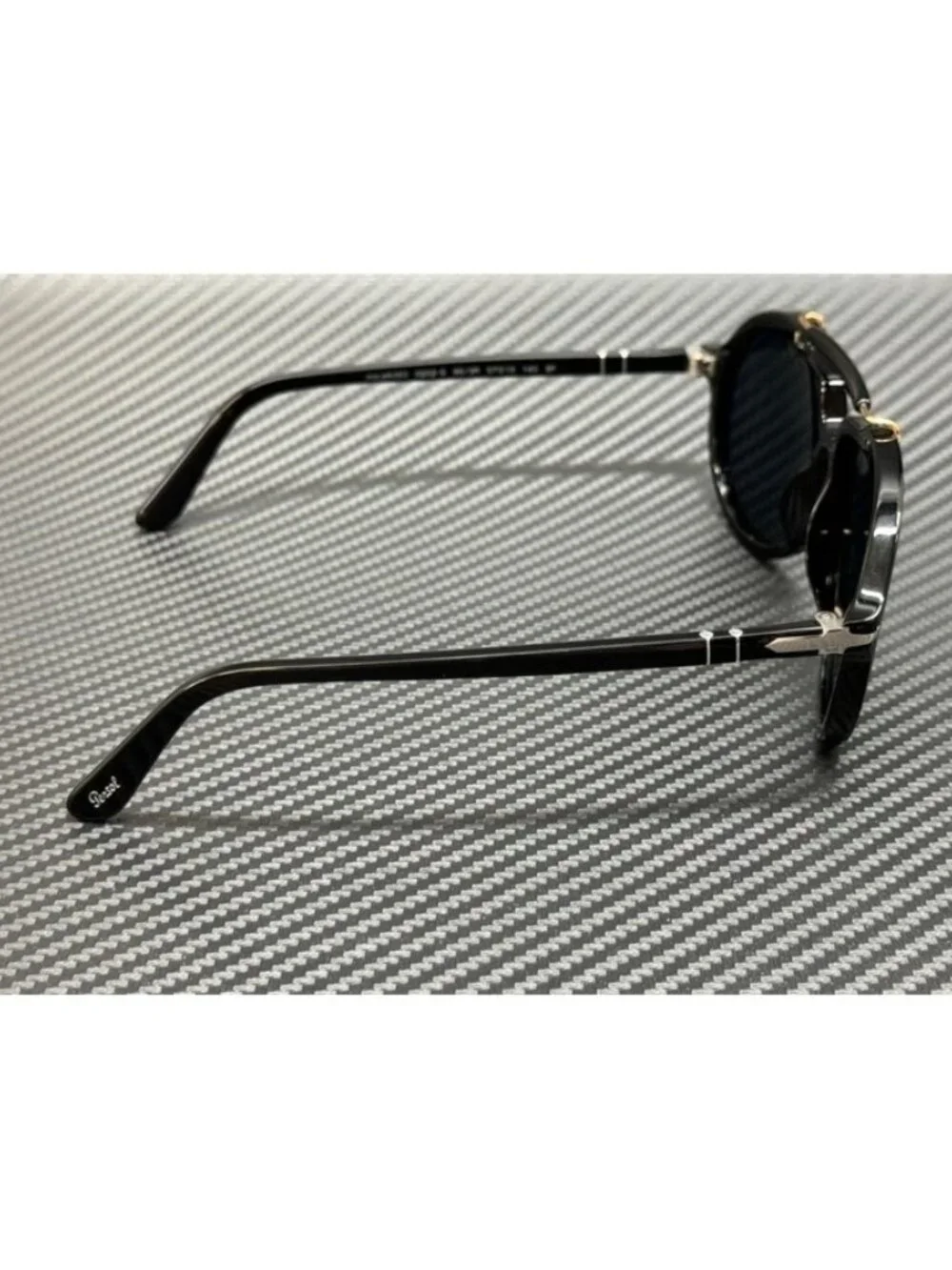 New Persol Men Black Sunglasses 57-13-140